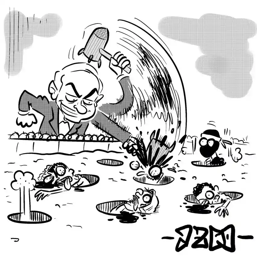 Netanyahou joue à tape taupe sur les palestiniens