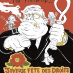 Un patron avec un fouet qui donne des ordres