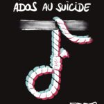 Une corde de pendu en forme du logo de tiktok