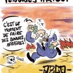un patron joyeux de faire des affaires dans un monde en crise