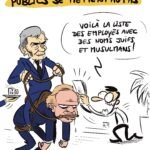 Bolloré chevaucahnt Charles Alloncle dans un média public