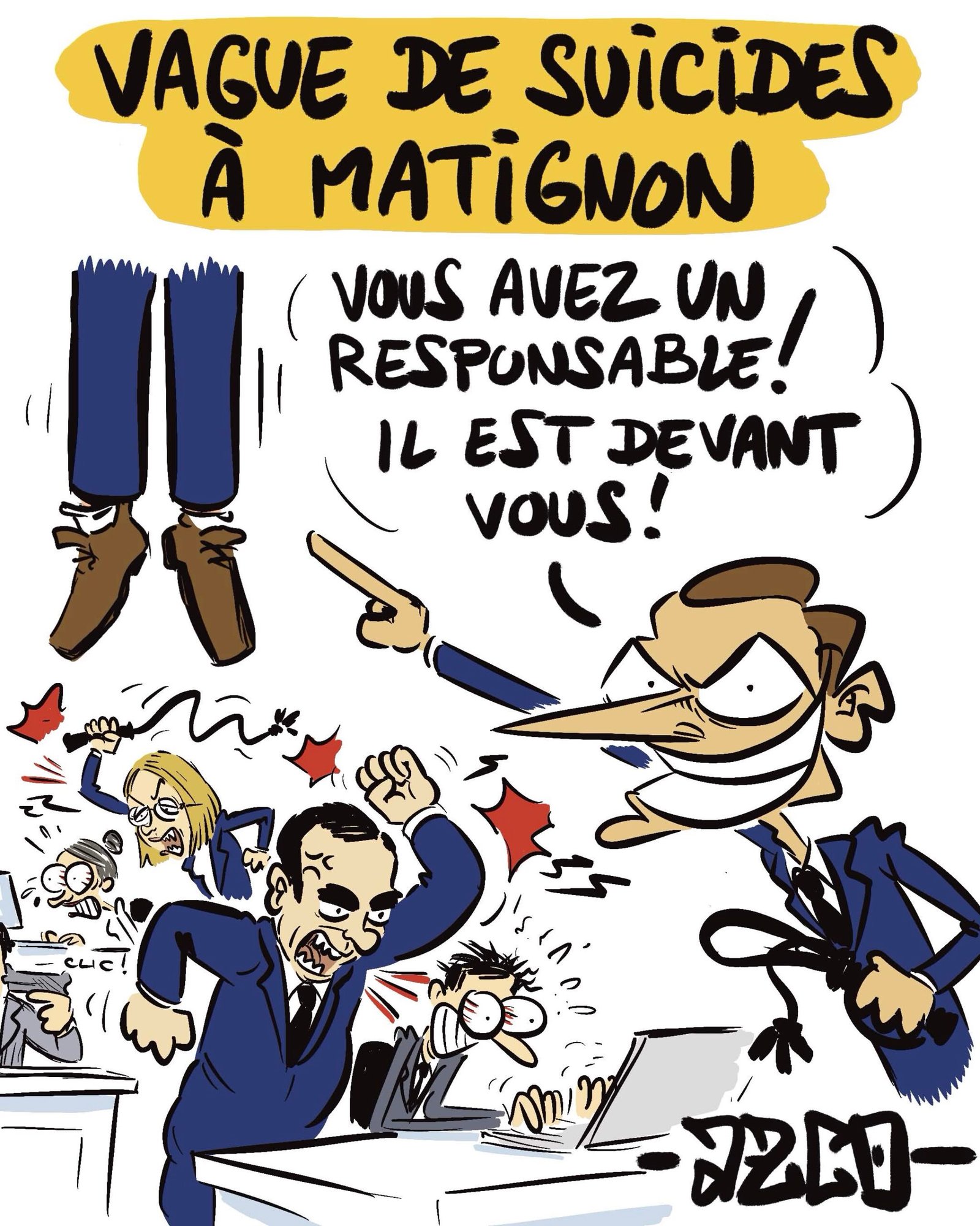 Des ministres qui harcèlent des fonctionnaires